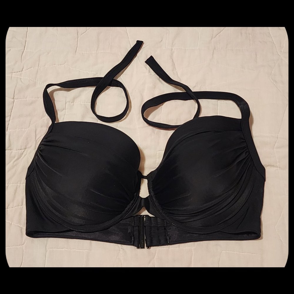 BODY GLOVE || Black Underwire DD Cup Bikini Top (SIZE L-XL)
